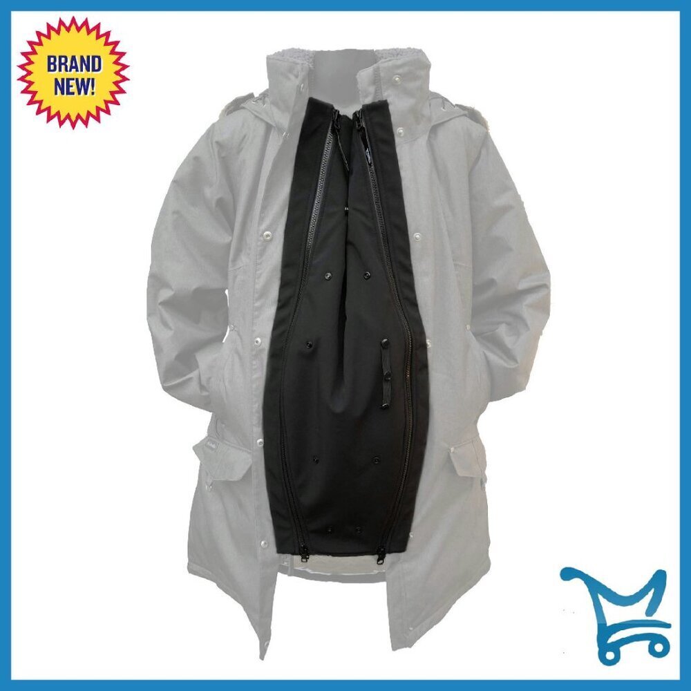 Universal Jacket Extender for Maternity Babywearing One Size Fits Most Zips